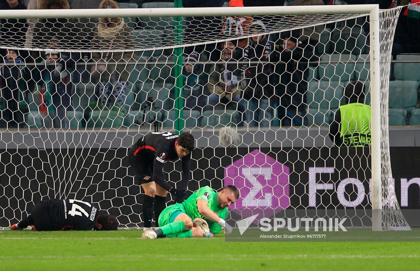 Poland Soccer Europa League Legia - Spartak