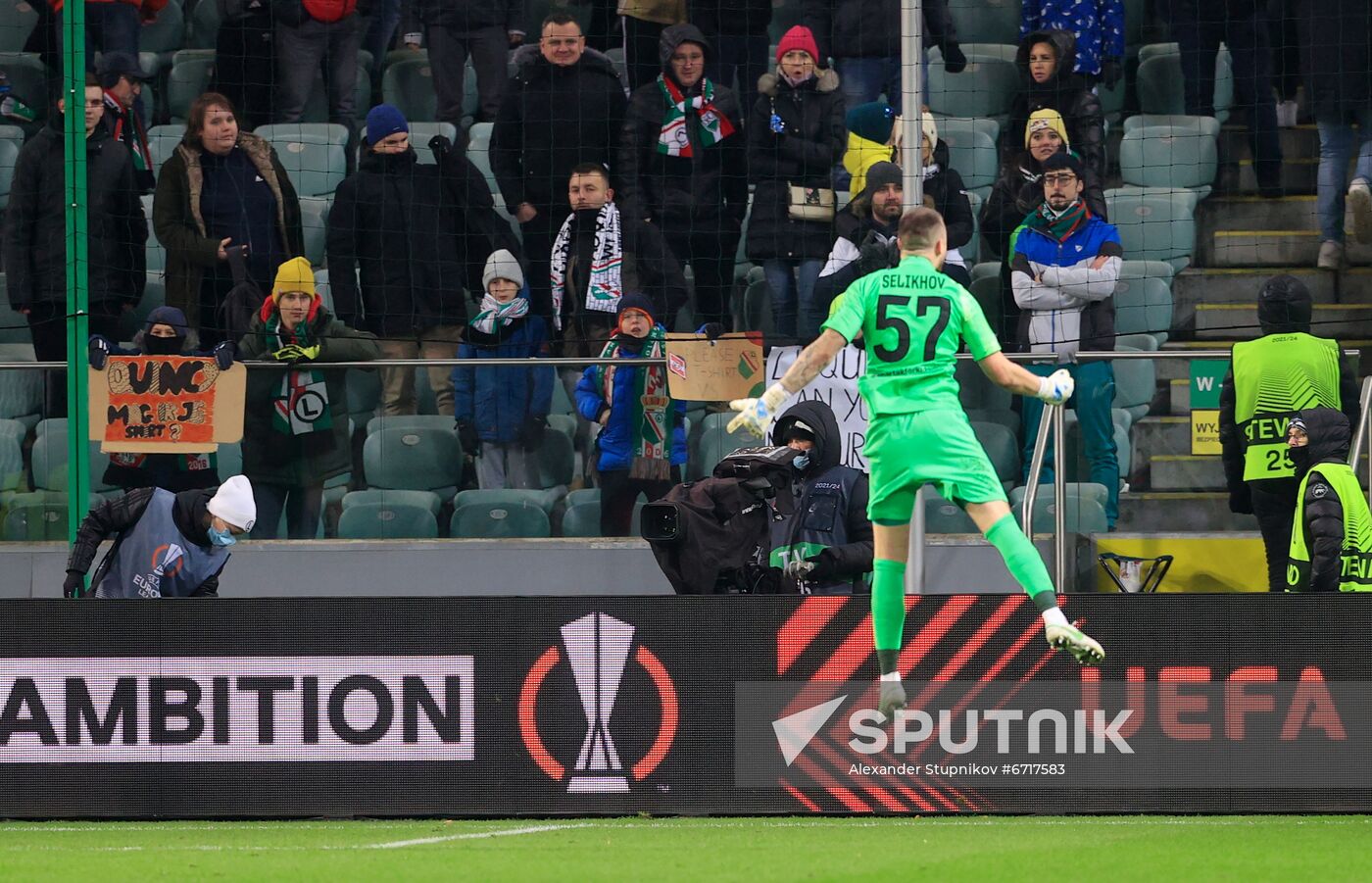 Poland Soccer Europa League Legia - Spartak