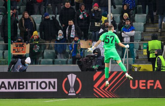Poland Soccer Europa League Legia - Spartak
