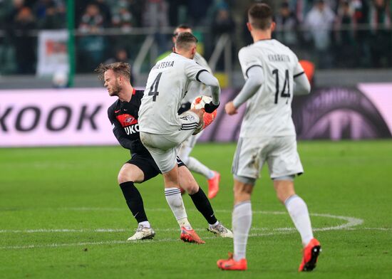 Poland Soccer Europa League Legia - Spartak