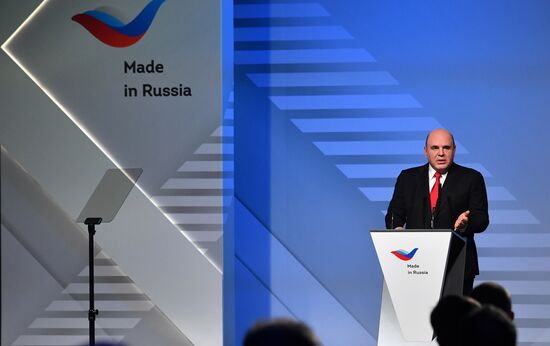 Russia Mishustin International Export Forum