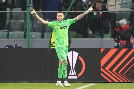 Poland Soccer Europa League Legia - Spartak