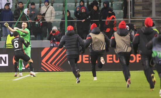 Poland Soccer Europa League Legia - Spartak