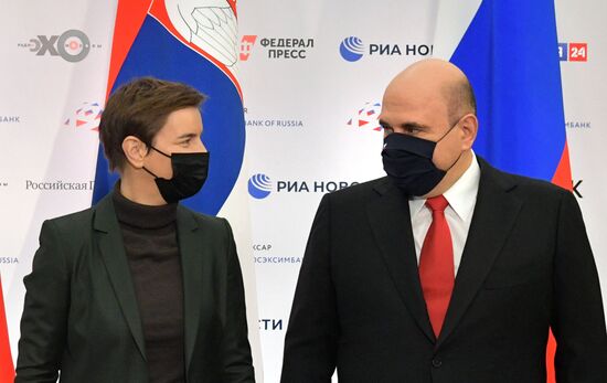 Russia Mishustin International Export Forum