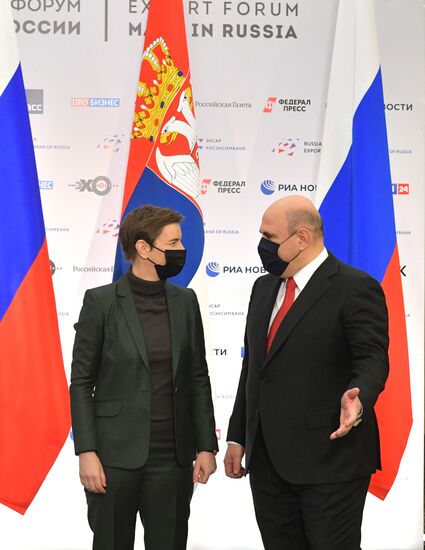 Russia Mishustin International Export Forum