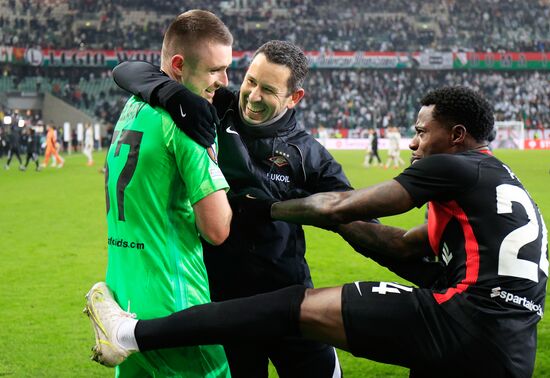 Poland Soccer Europa League Legia - Spartak