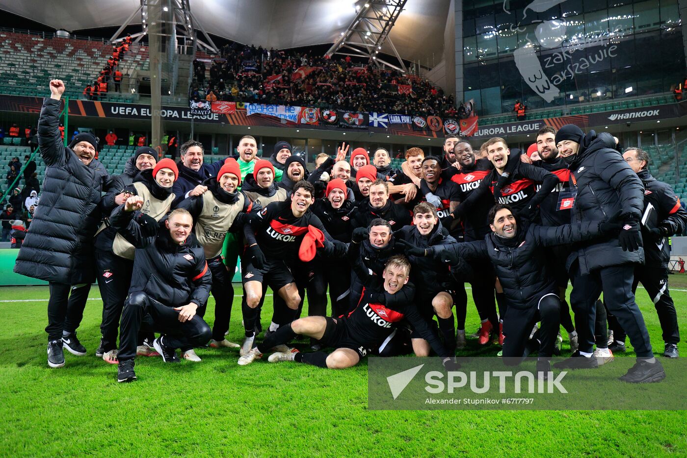 Poland Soccer Europa League Legia - Spartak