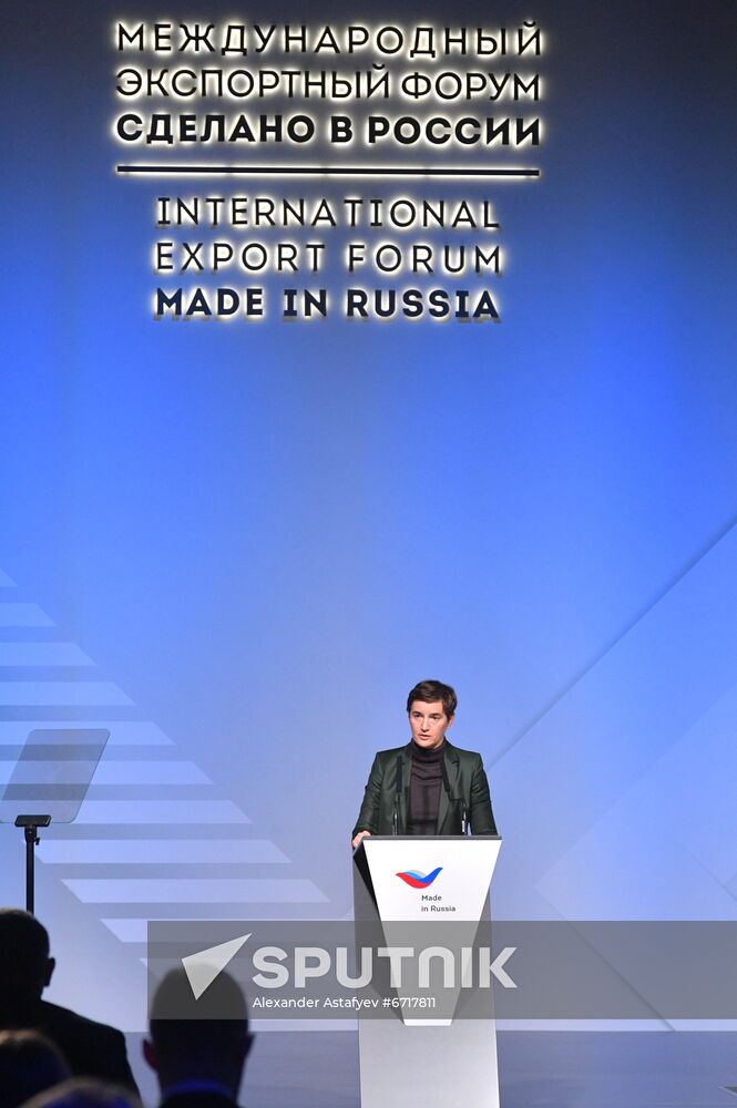 Russia Mishustin International Export Forum