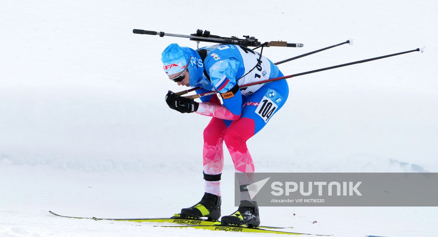 Austria Biathlon World Cup Men