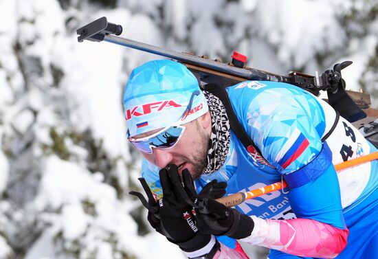 Austria Biathlon World Cup Men