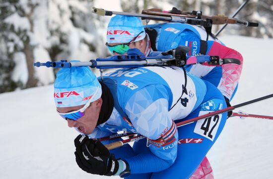 Austria Biathlon World Cup Men