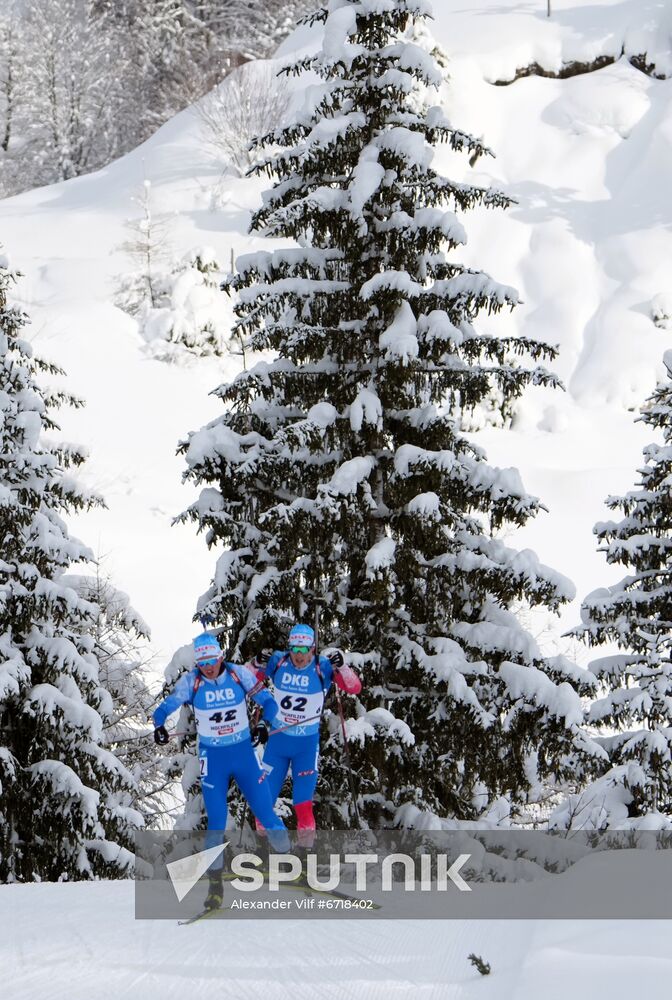 Austria Biathlon World Cup Men