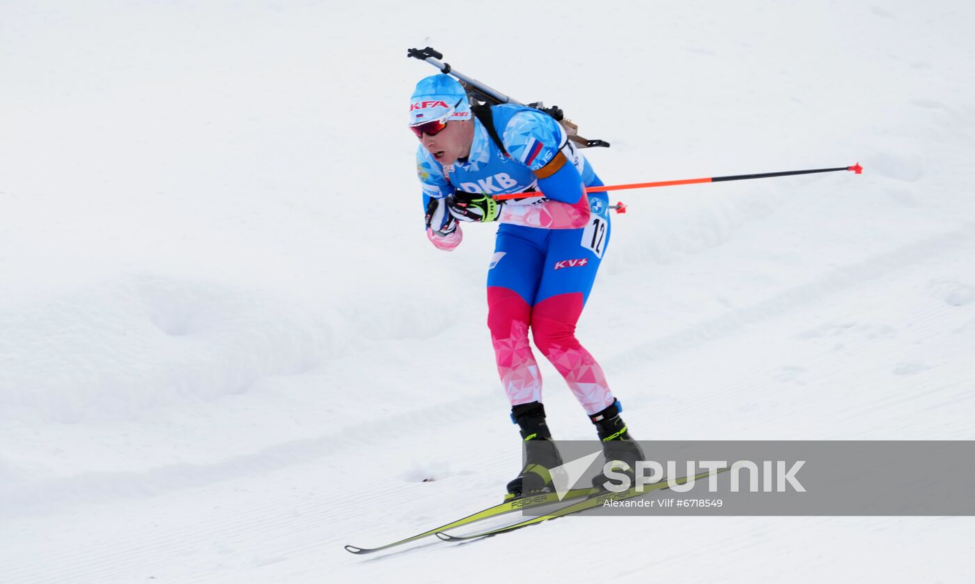 Austria Biathlon World Cup Men