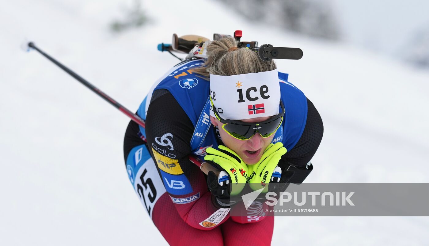Austria Biathlon World Cup Women