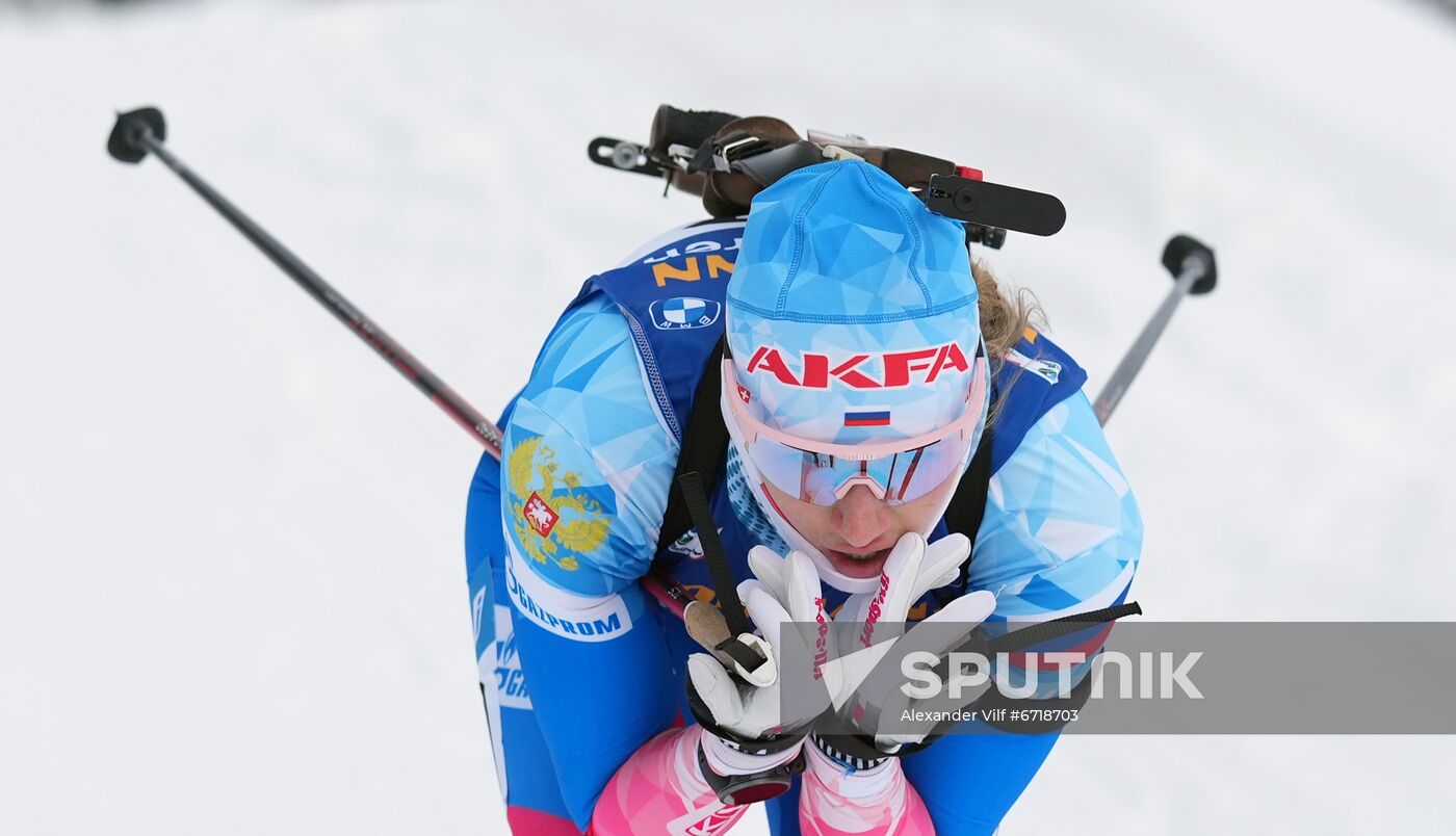 Austria Biathlon World Cup Women