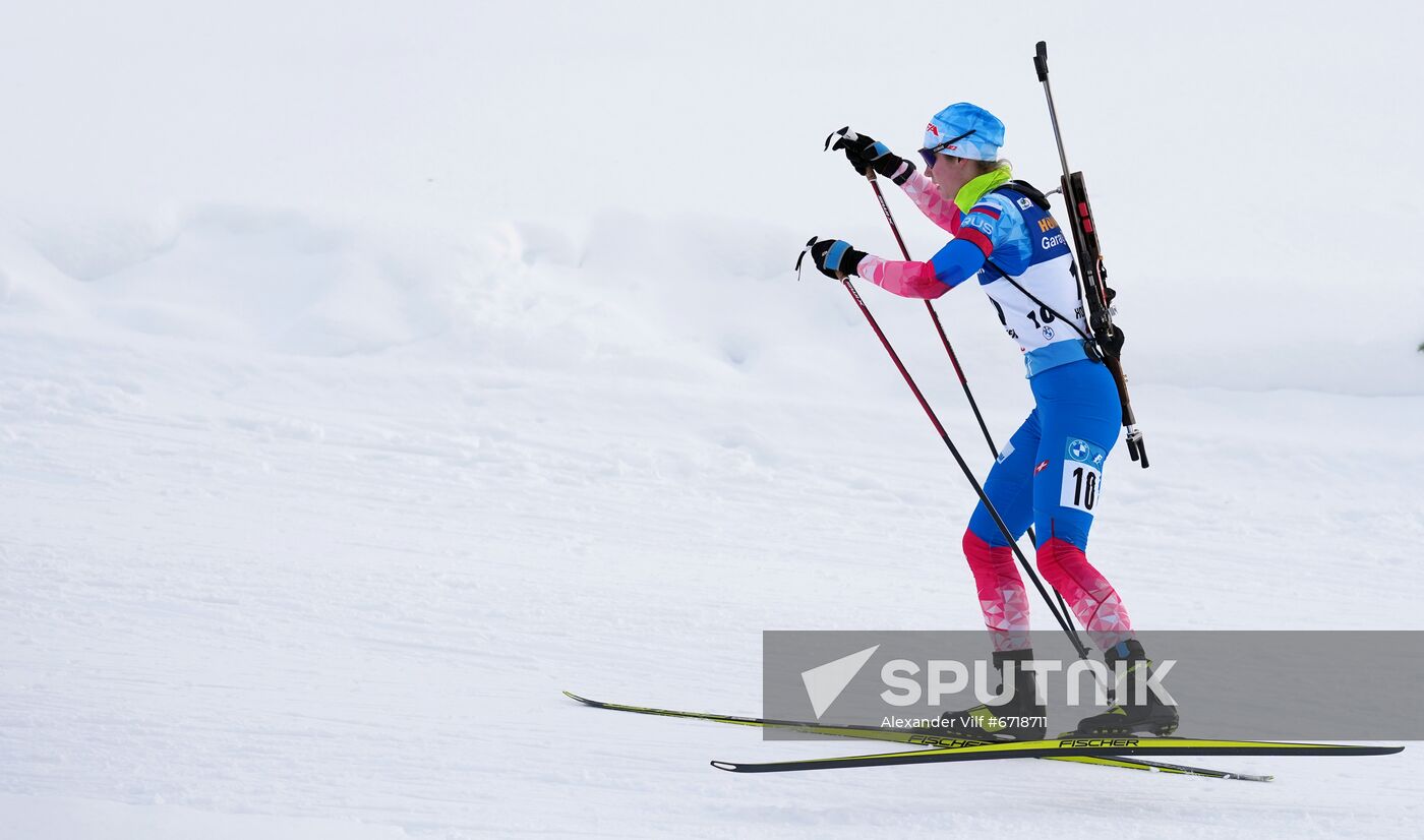Austria Biathlon World Cup Women