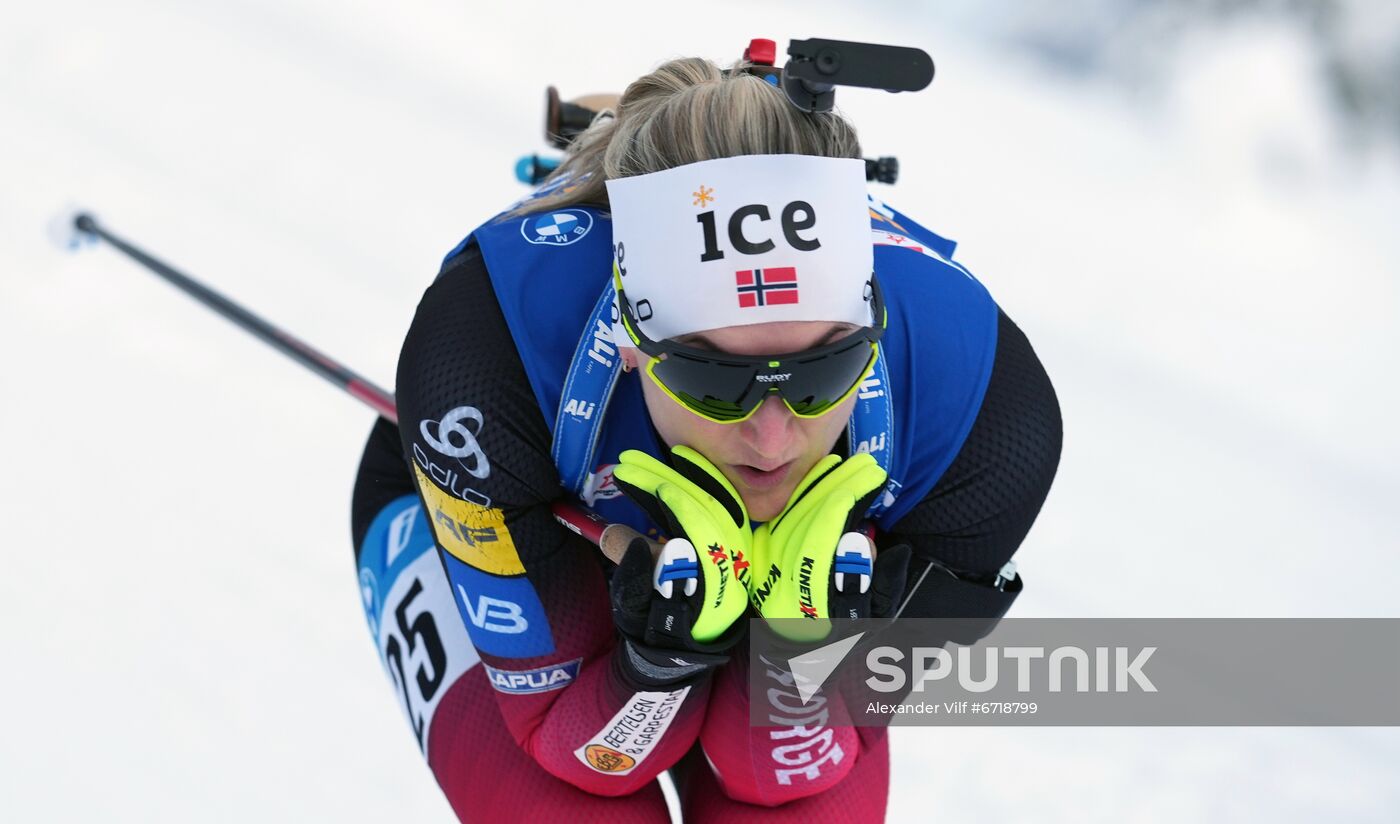 Austria Biathlon World Cup Women