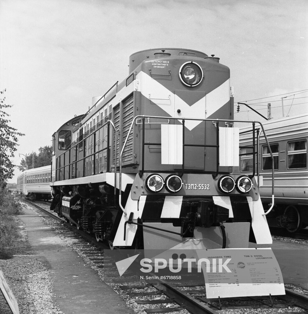 TEM2 diesel locomotive