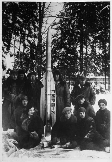 GIRD-H rocket designed by Friedrich Zander