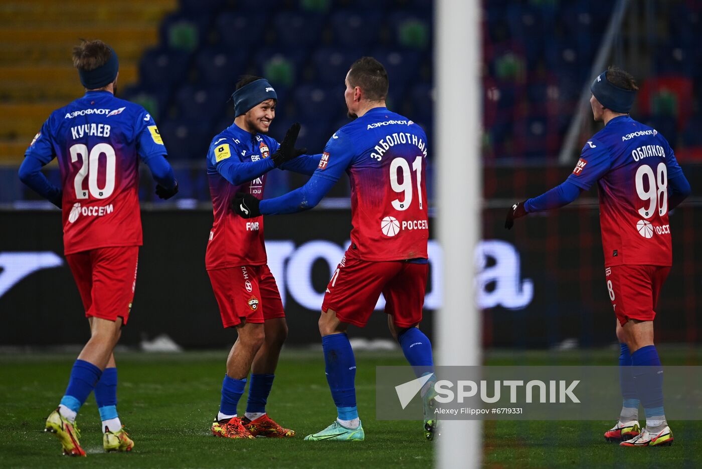 Russia Soccer Premier-League CSKA - Arsenal