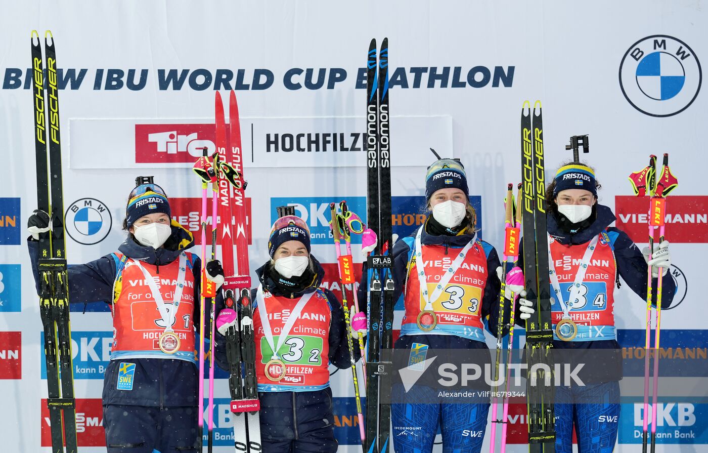 Austria Biathlon World Cup Women