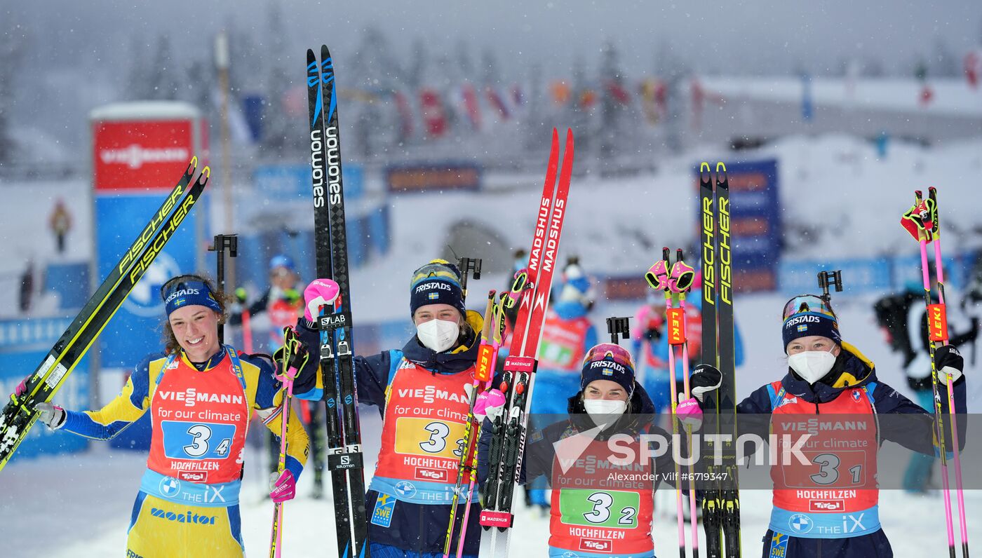 Austria Biathlon World Cup Women