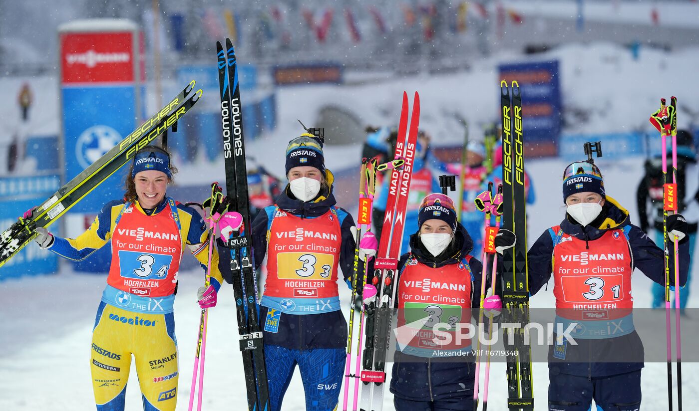 Austria Biathlon World Cup Women