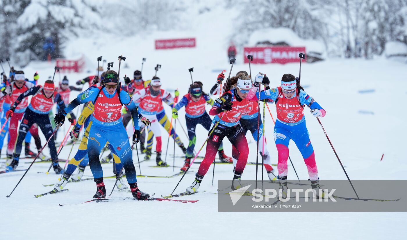 Austria Biathlon World Cup Women