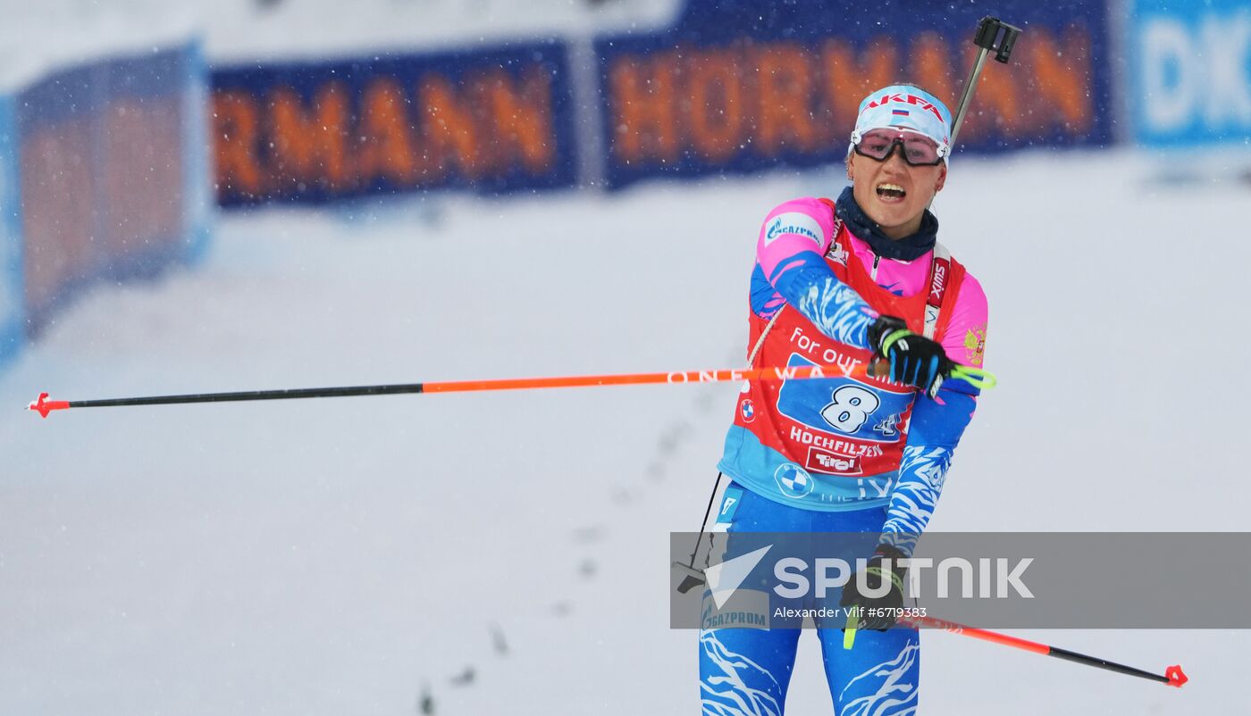 Austria Biathlon World Cup Women