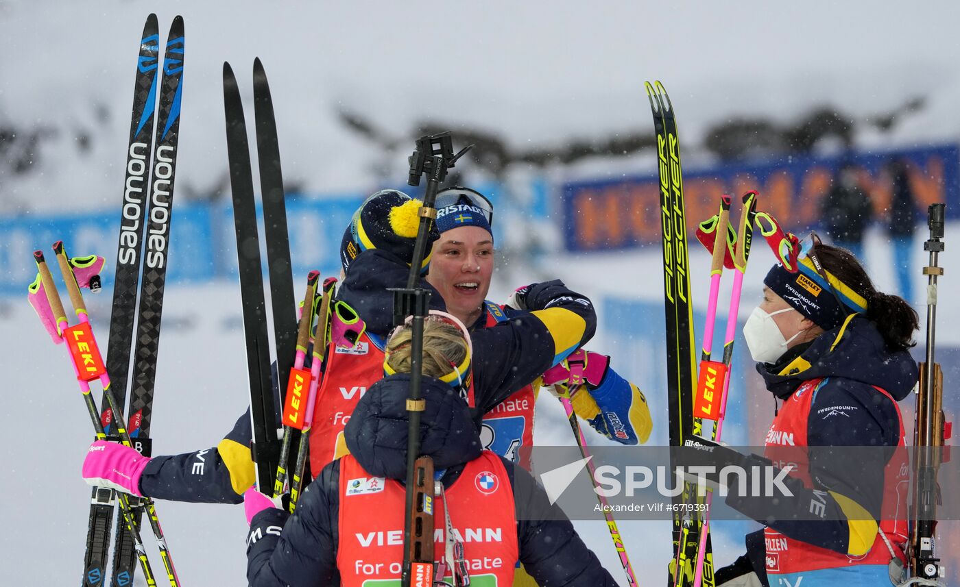 Austria Biathlon World Cup Women