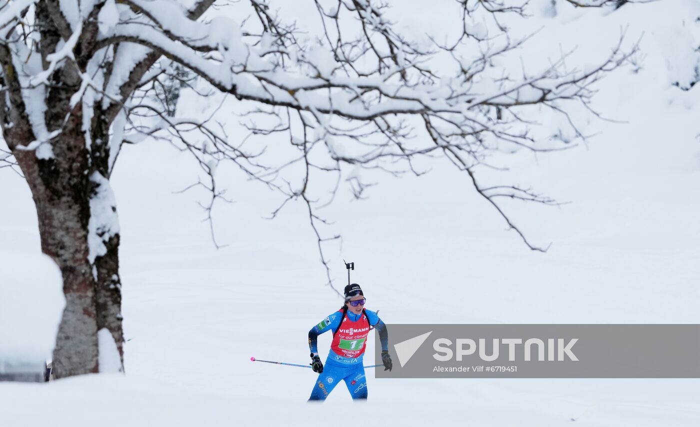 Austria Biathlon World Cup Women