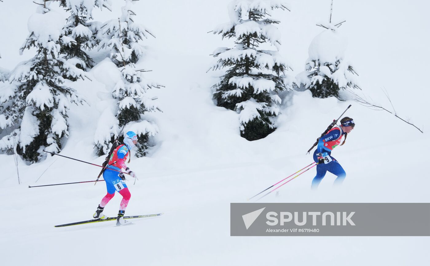 Austria Biathlon World Cup Women