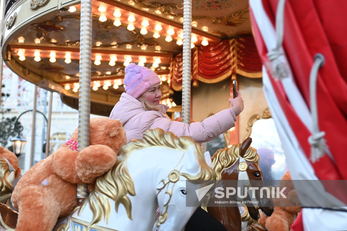 Russia New Year Festive Season Preparations