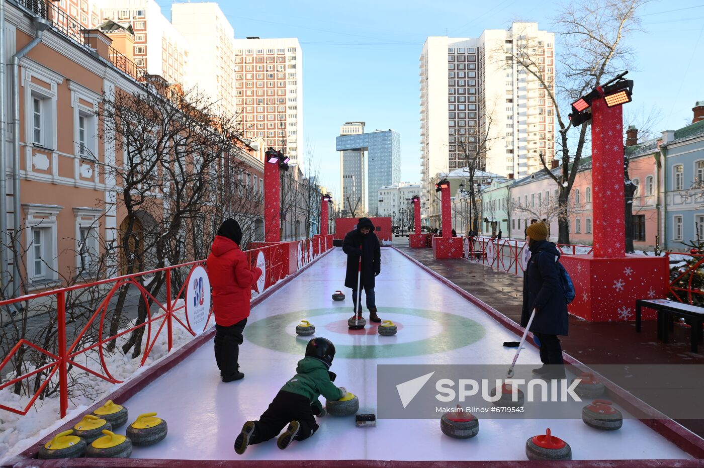 Russia New Year Festive Season Preparations
