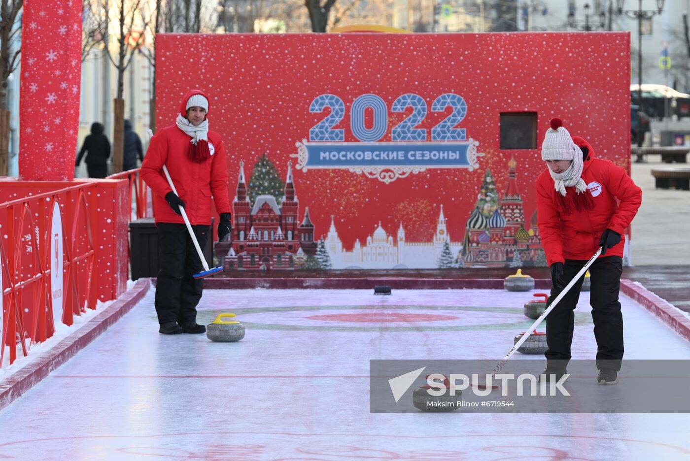Russia New Year Festive Season Preparations