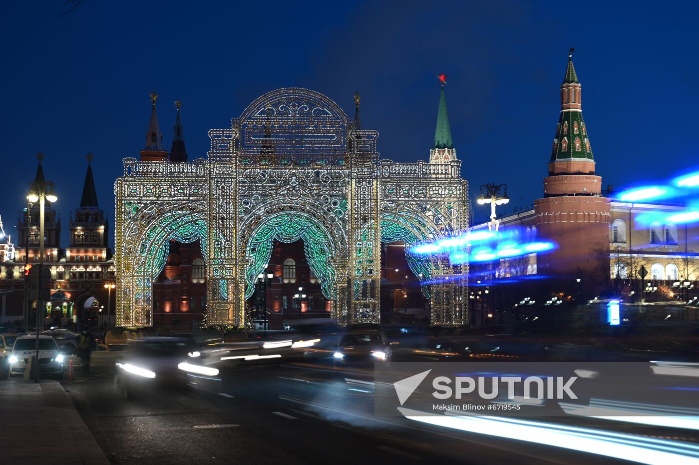Russia New Year Festive Season Preparations