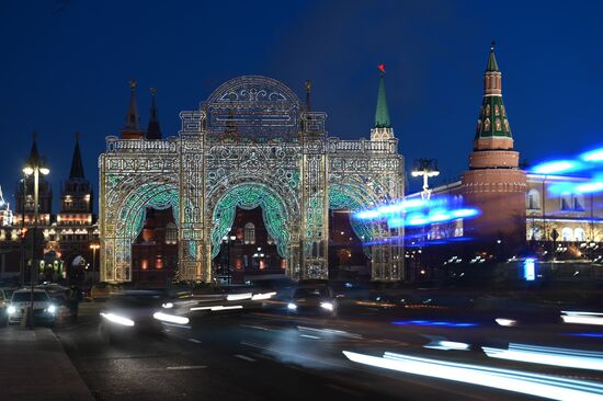 Russia New Year Festive Season Preparations