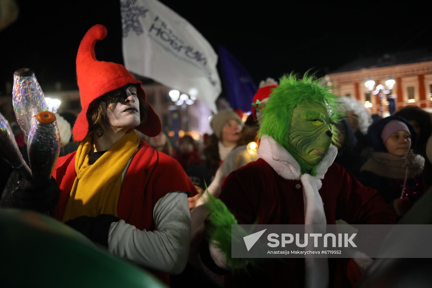 Russia New Year Festive Season Preparations