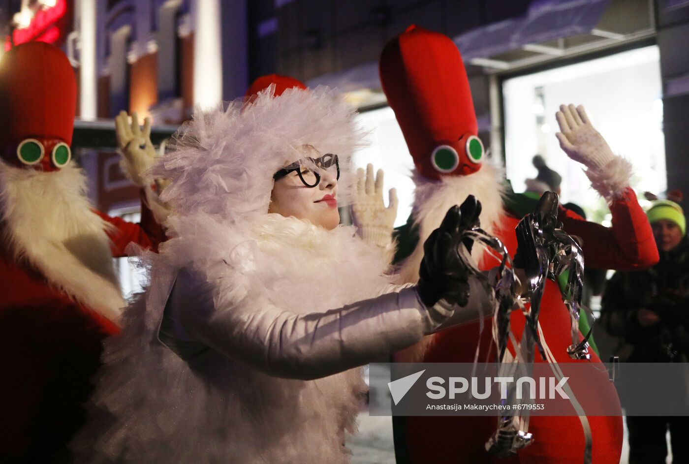 Russia New Year Festive Season Preparations