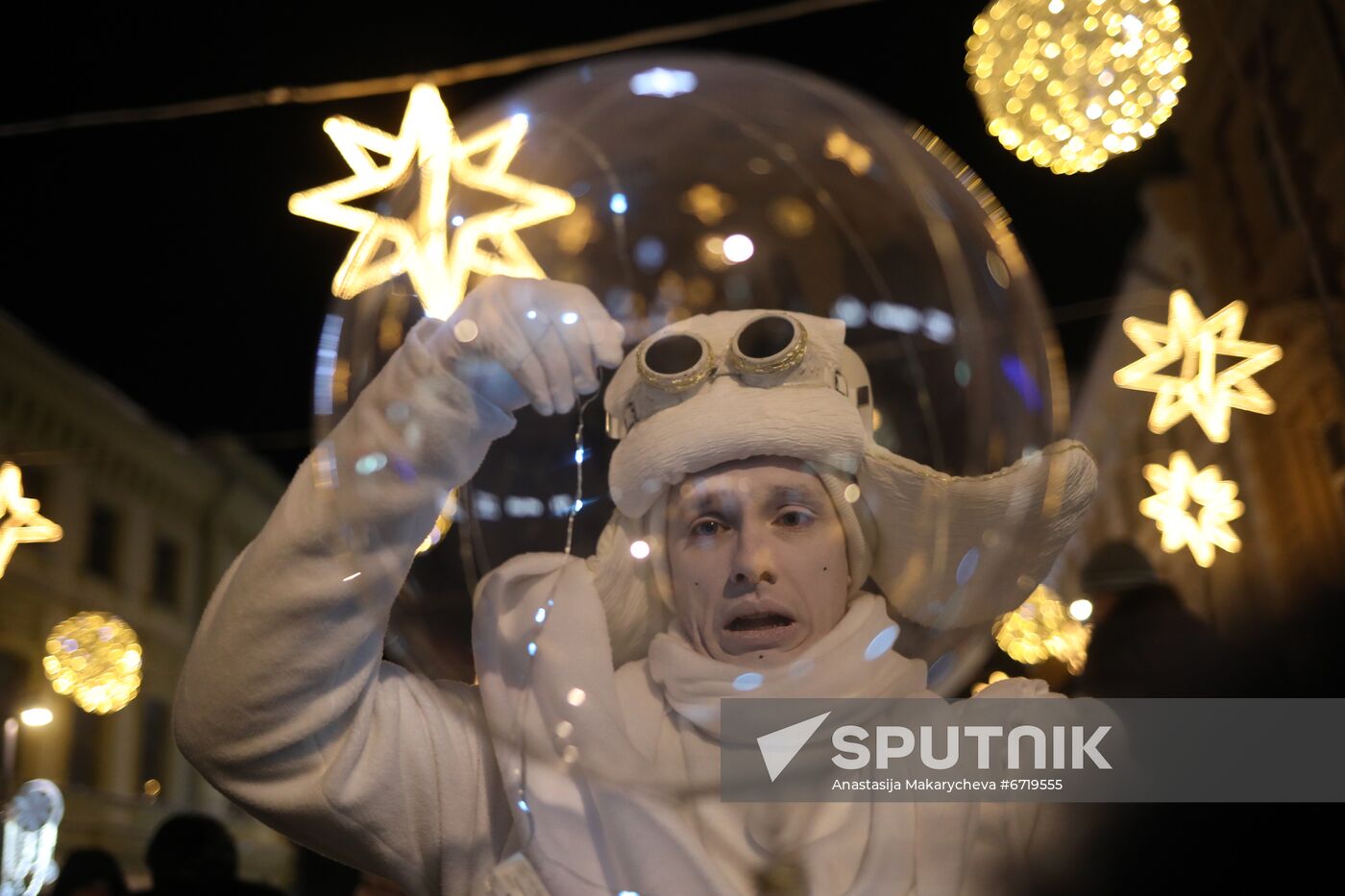 Russia New Year Festive Season Preparations