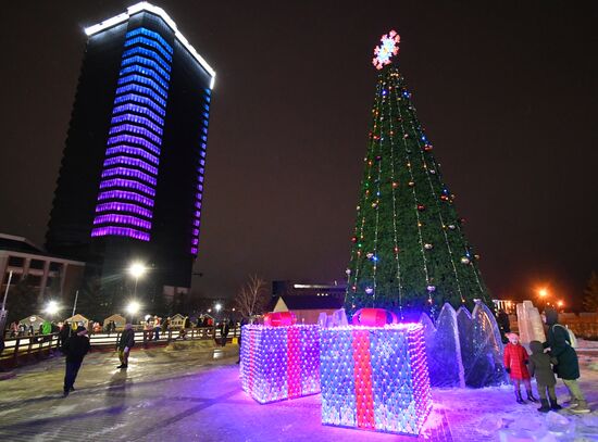 Russia New Year Festive Season Preparations