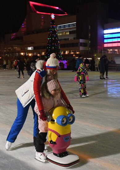 Russia New Year Festive Season Preparations