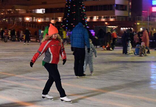 Russia New Year Festive Season Preparations