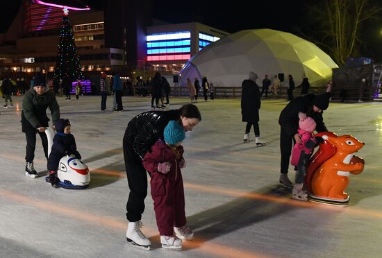 Russia New Year Festive Season Preparations