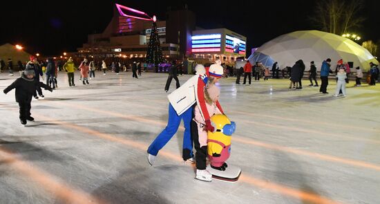 Russia New Year Festive Season Preparations