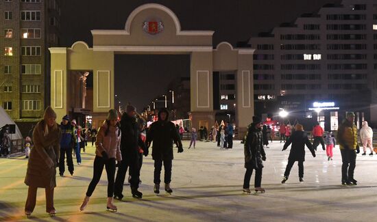 Russia New Year Festive Season Preparations