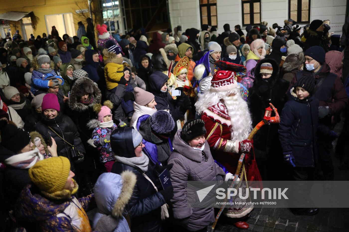 Russia New Year Festive Season Preparations