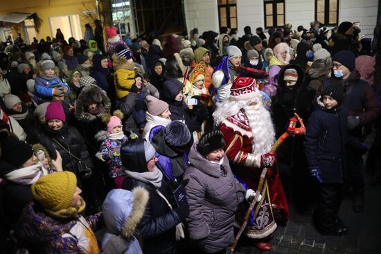 Russia New Year Festive Season Preparations