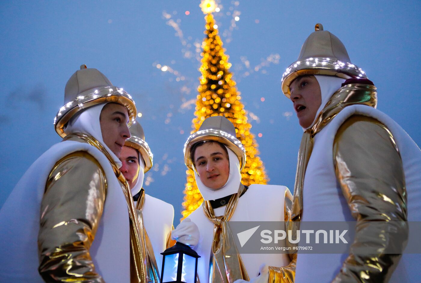 Russia New Year Festive Season Preparations