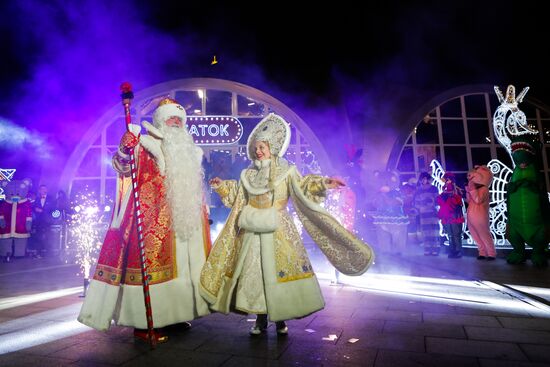 Russia New Year Festive Season Preparations 